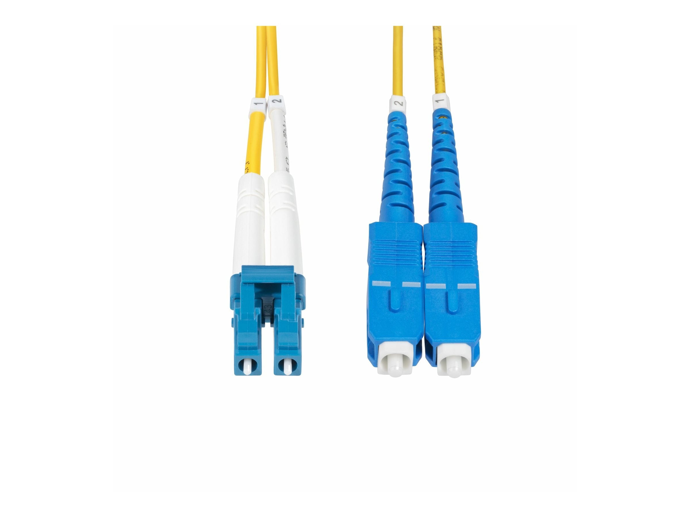 STARTECH.COM 20m OS2 LWL Patchkabel LC zu SC UPC - Anschlussansicht