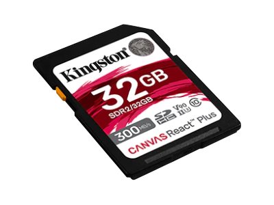 KINGSTON 32GB Canvas React Plus SDHC UHS-II Verpackung