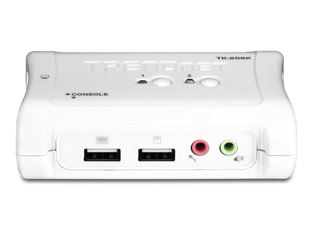 TRENDNET TK-209K KVM Switch in Anwendung