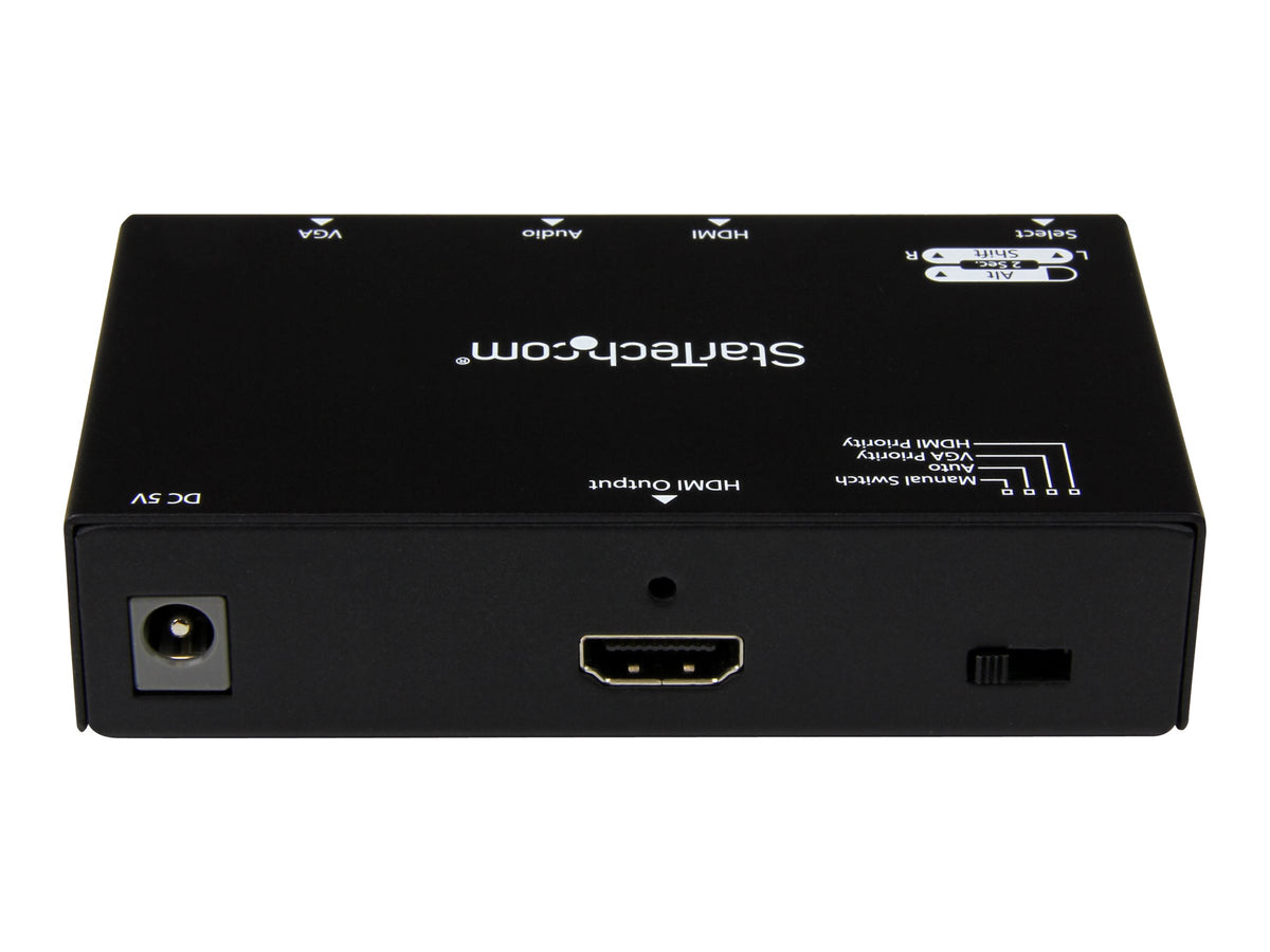 STARTECH.COM 2 Port HDMI + VGA auf HDMI Konverter Switch Verpackung