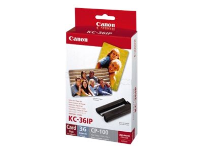 Detailaufnahme des CANON KC-36IP Foto Papiers