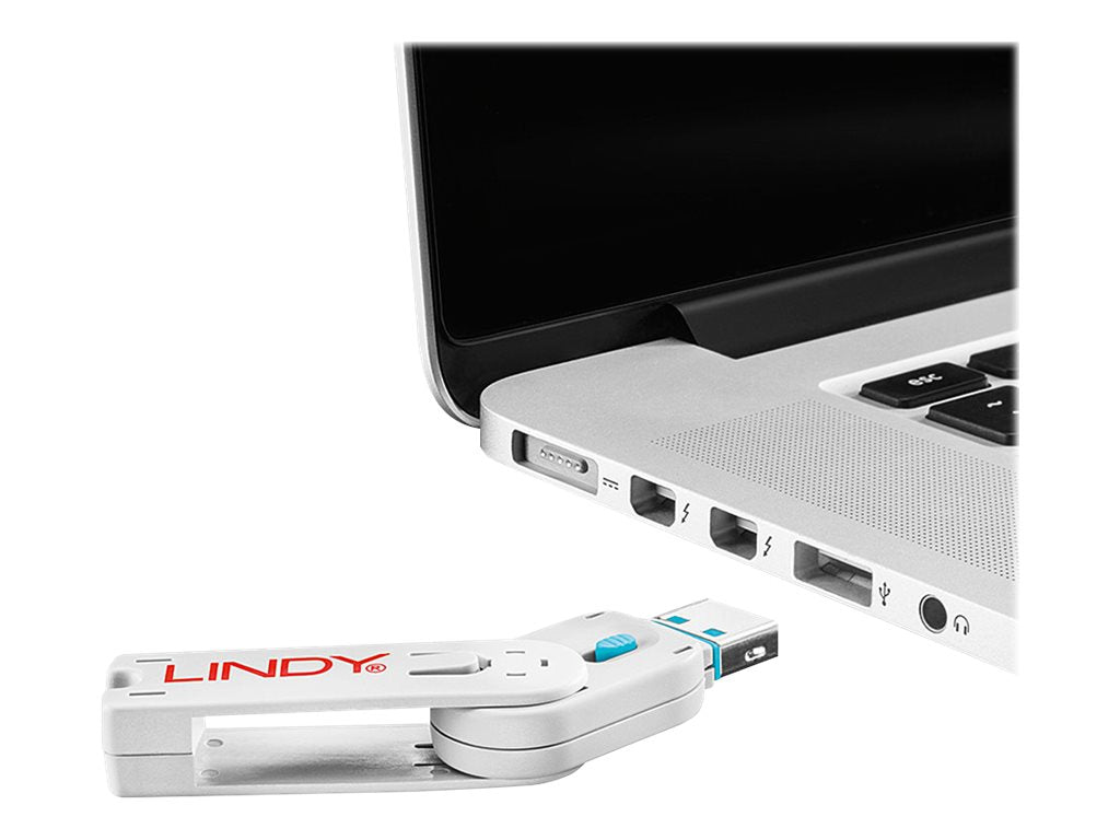 LINDY USB Portschloesser Verpackung