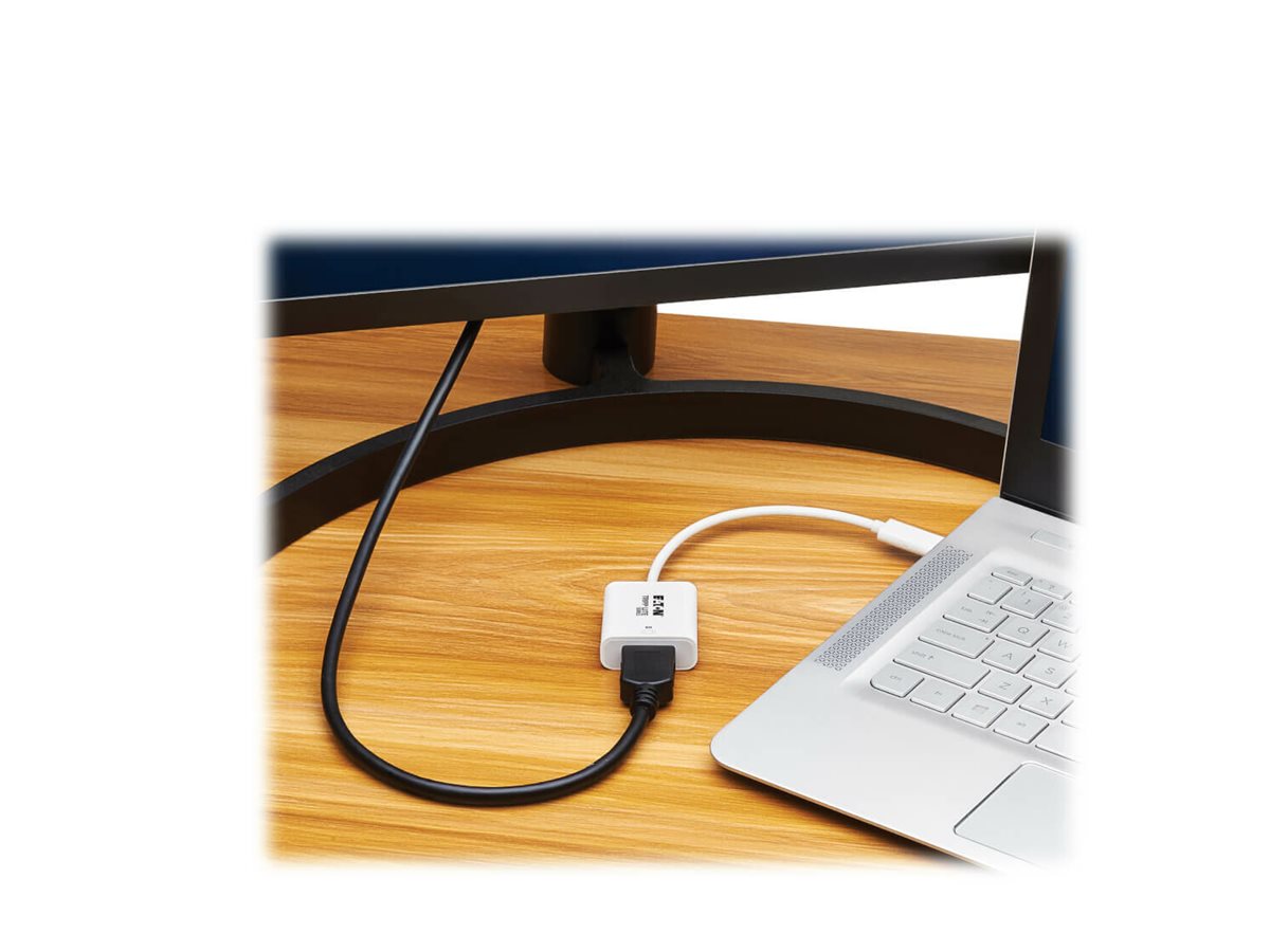 EATON TRIPPLITE USB-C to HDMI Adapter M/F - Vorderansicht