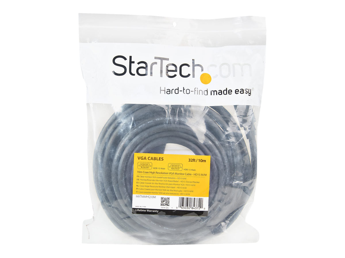 STARTECH.COM 10m Coax High Resolution Monitor VGA Cable - Vorderansicht