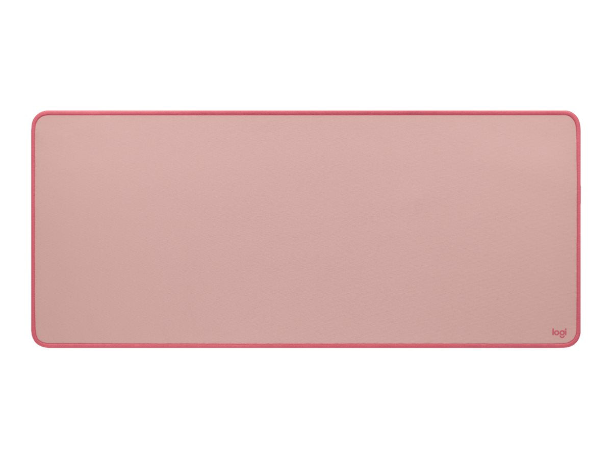 LOGITECH Desk Mat Studio Series Mouse pad dunkles Rosa Detailansicht