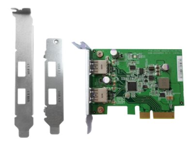QNAP Dual-port USB 3.1 Type-A Gen 2 10Gbps PCIe card Vorderansicht