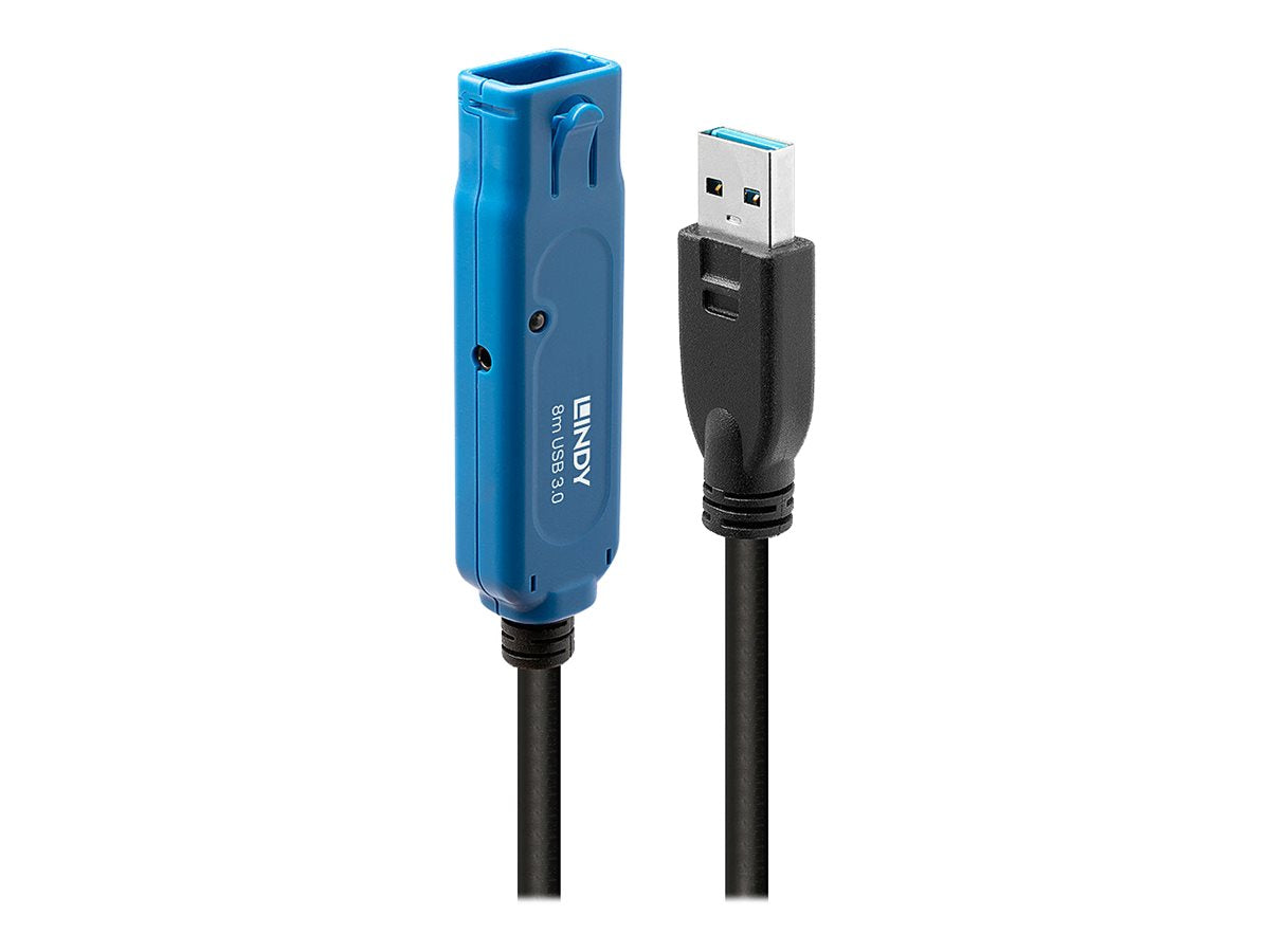 LINDY USB 3.0 Aktiv-Verlängerung Pro 8m - Vorderansicht