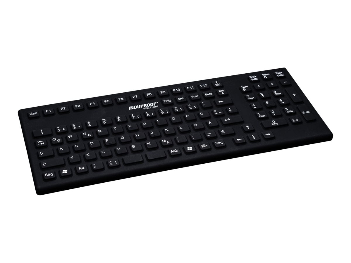 GETT InduProof Smart Classic Silikon Tastatur Detailansicht