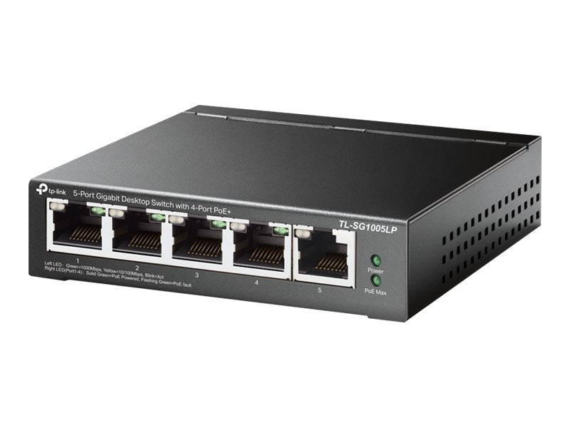 TP-LINK TL-SG1005LP 5-Port Gigabit Desktop Switch Detailansicht