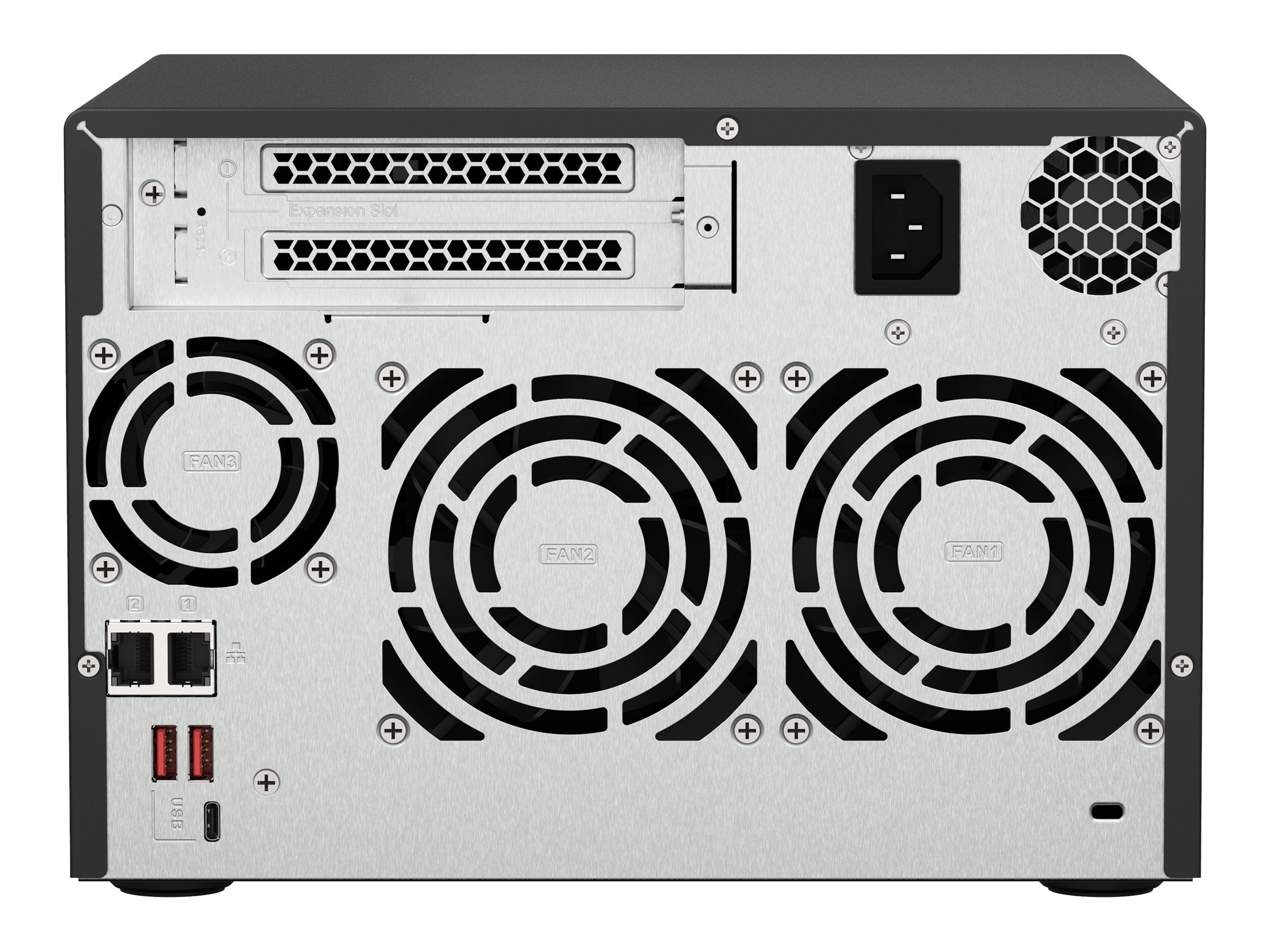 QNAP TS-673A 6-bay NAS Detailansicht
