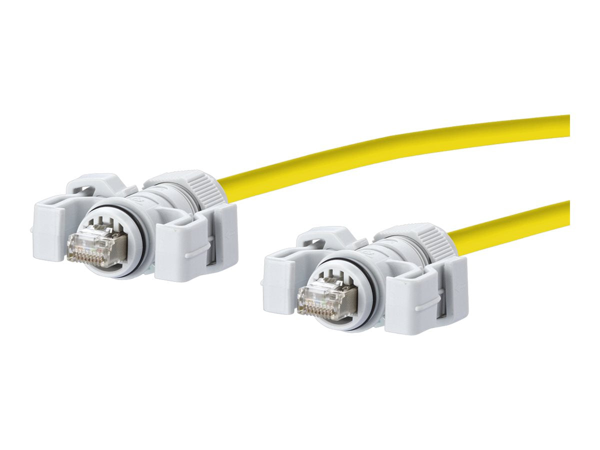 METZ CONNECT E-DAT Industry Patchkabel V6 IP67 10m - Vorderansicht