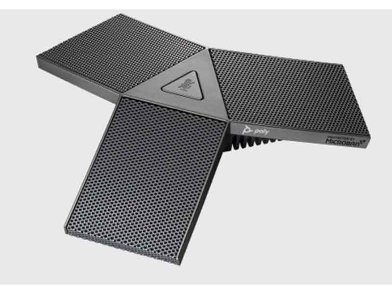 HP Poly Table Microphone Mikrofon in Anwendung