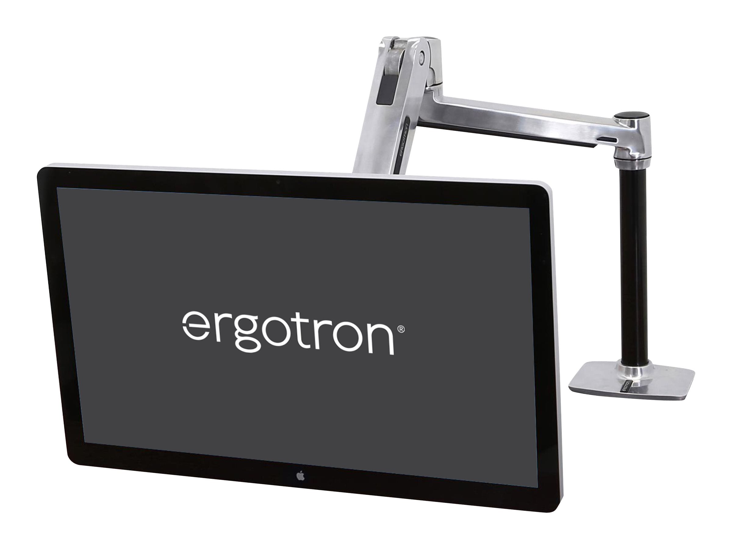 Vorderansicht des ERGOTRON LX HD Sit-Stand Desk Mount LCD