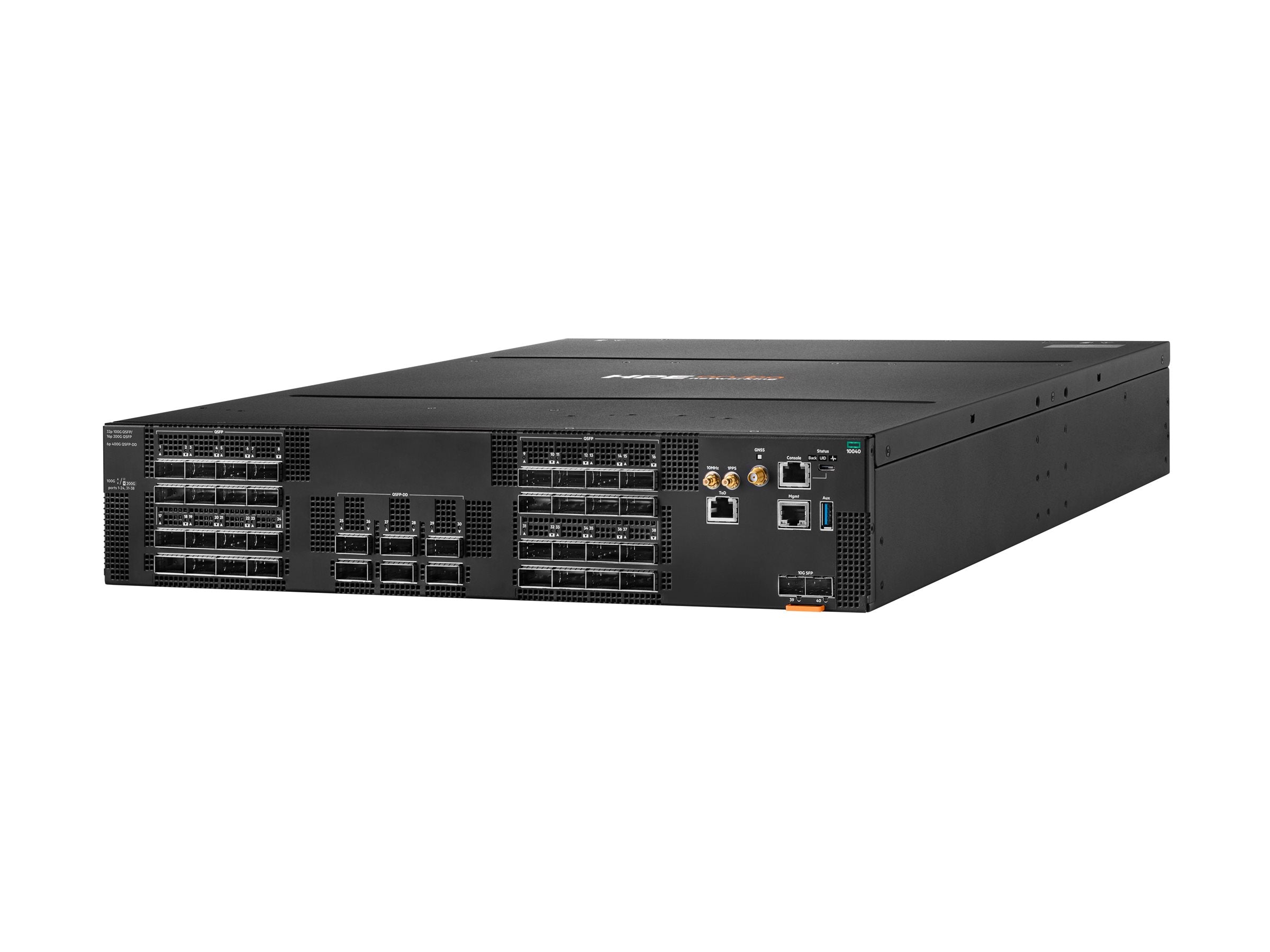HPE Aruba Networking CX 10040 32p QSFP28 100G 6p QSFP-DD 400G Back-to-Front 4Fs 2xPSU AC Bdl EU en