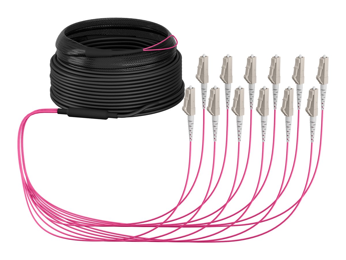 EFB Trunkkabel U-DQ ZN BH 12G 50/125 LC/LC OM4 40m - Vorderansicht