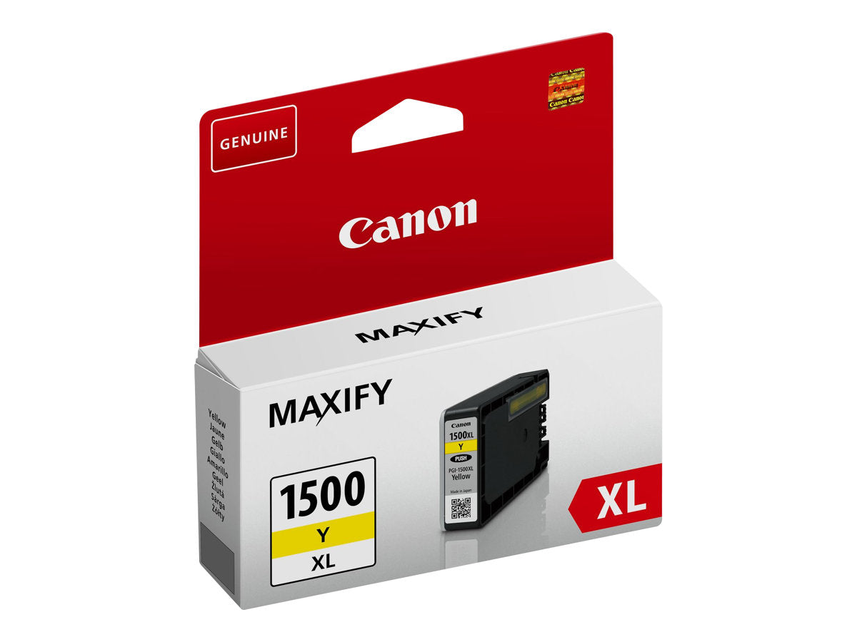 CANON PGI-1500XL Y Tinte gelb hohe Kapazität Detailansicht