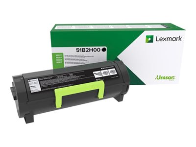 LEXMARK 8,5K Return Program Tonerpatrone Schwarz Vorderansicht