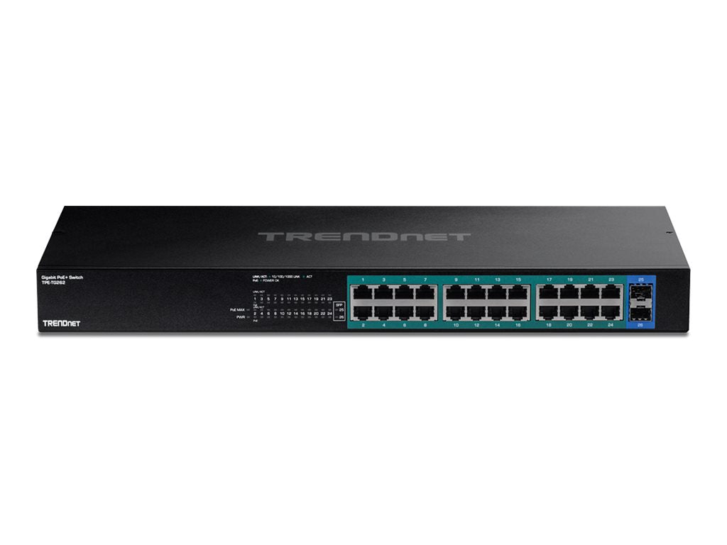 TRENDNET TPE-TG262 26-Port Gigabit PoE+ Switch Detailansicht