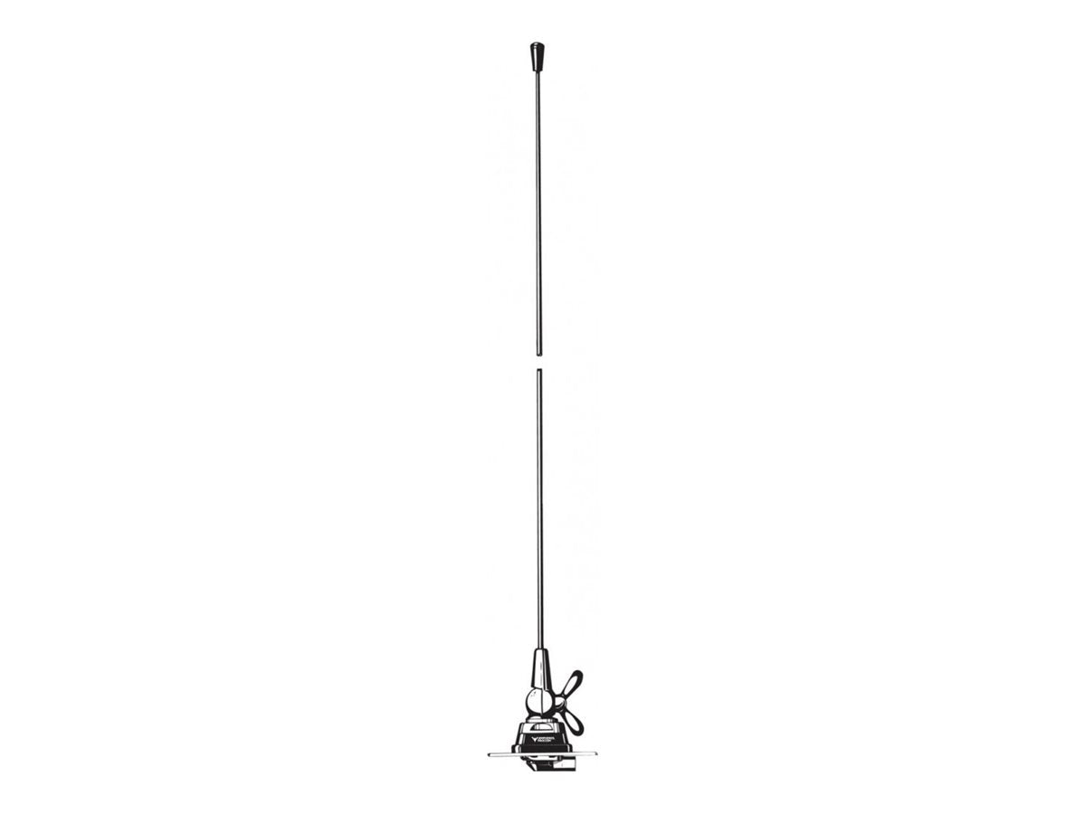 PROCOM ML 2-ZR Mobile Ant 66-88MHz/88-175MHz Vorderansicht