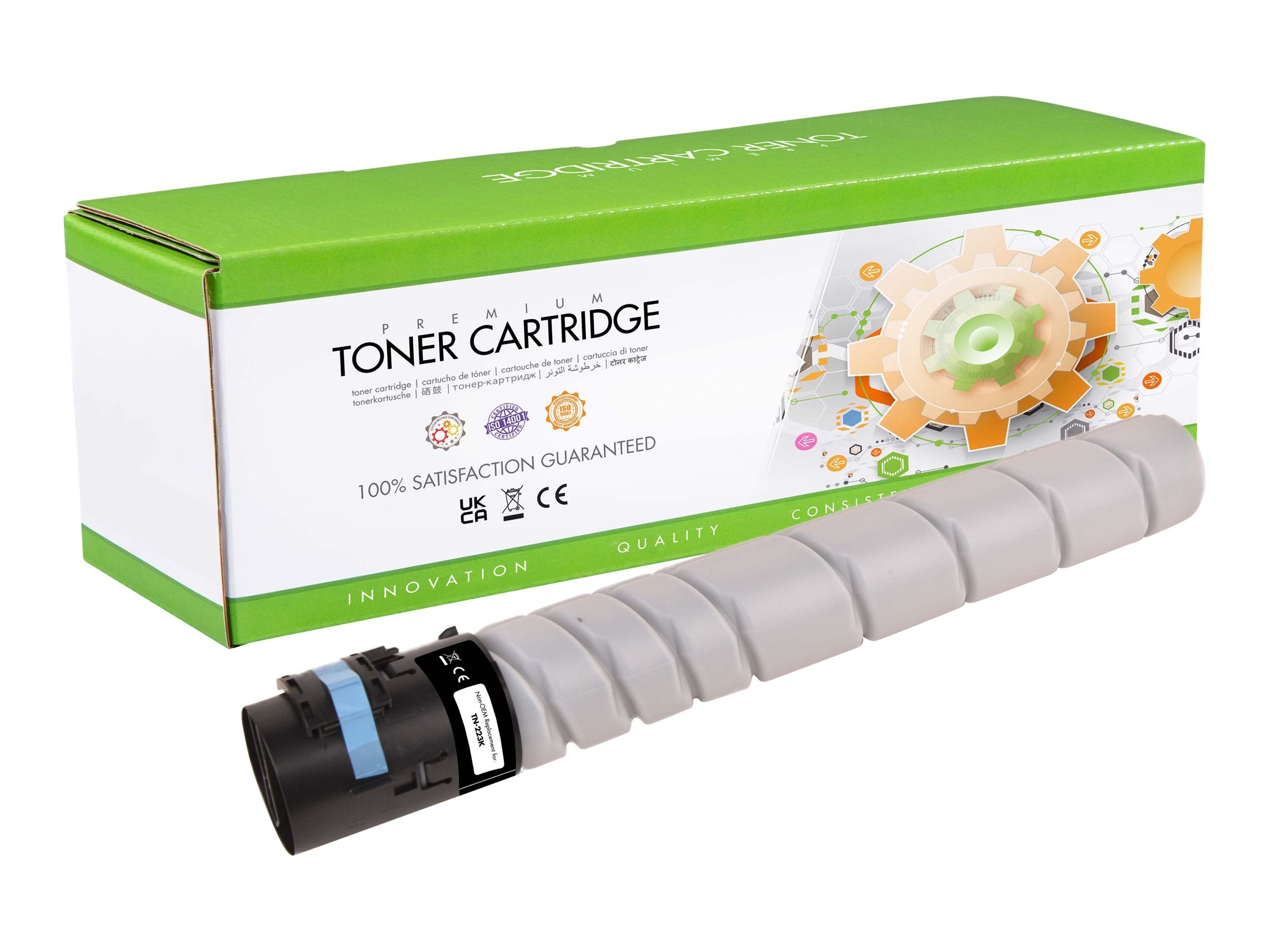 STATIC Tonerpatrone Vorderansicht