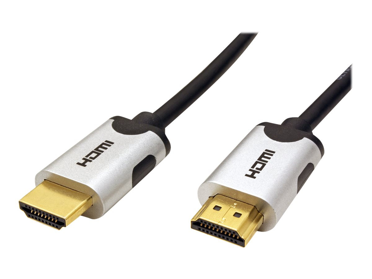 VALUE 10K HDMI Ultra High Speed Kabel ST/ST schwarz 2m - Vorderansicht