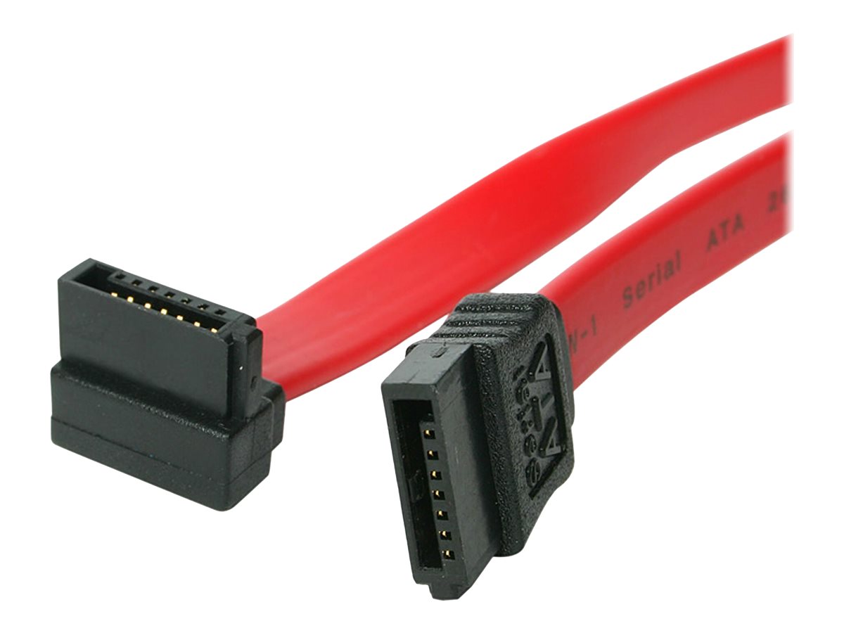 STARTECH.COM 18in SATA to Right Angle SATA Serial ATA Cable - Vorderansicht