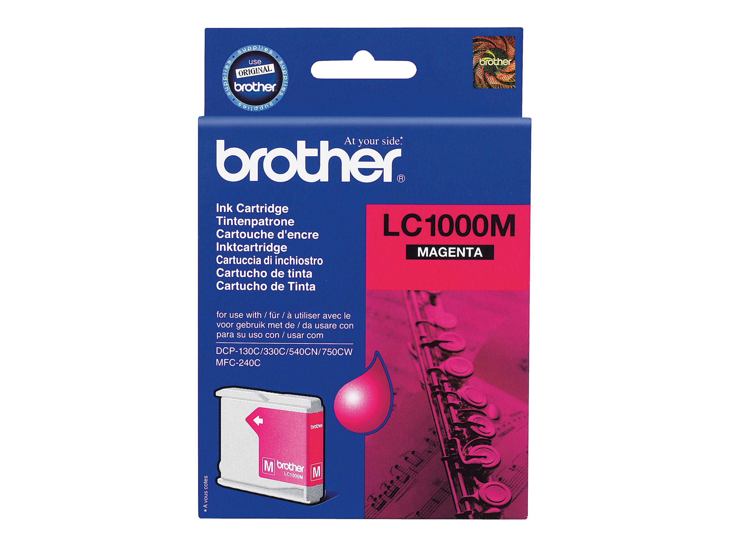 BROTHER LC-1000 Tinte magenta Vorderansicht