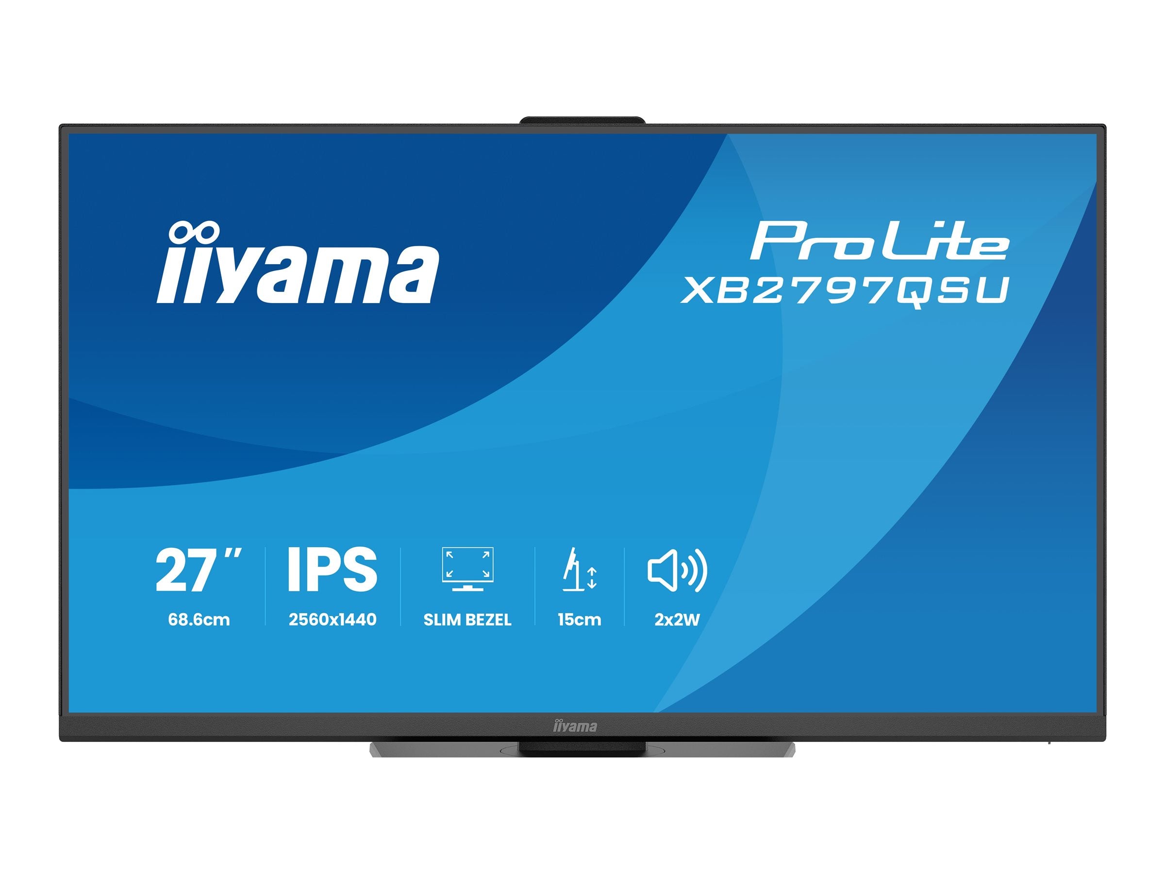 IIYAMA XB2797QSU-B1 Monitor mit Standfuß