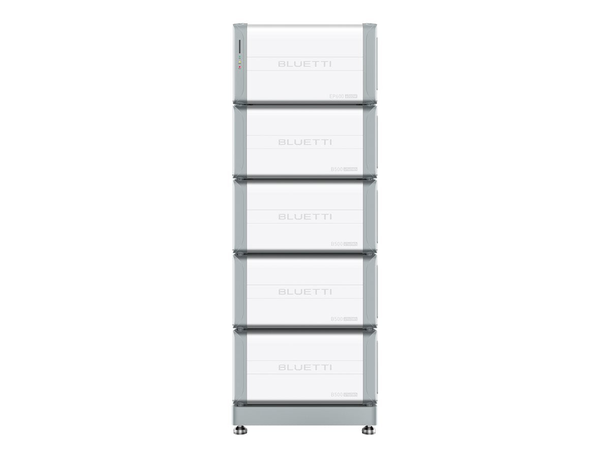 BLUETTI Energy Storage Battery System EP600+4xB500 - Vorderansicht