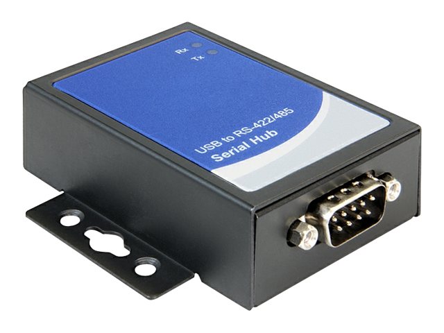 DELOCK Adapter USB 2.0 zu 1 x RS422/485 Seriell Industrie - Vorderansicht