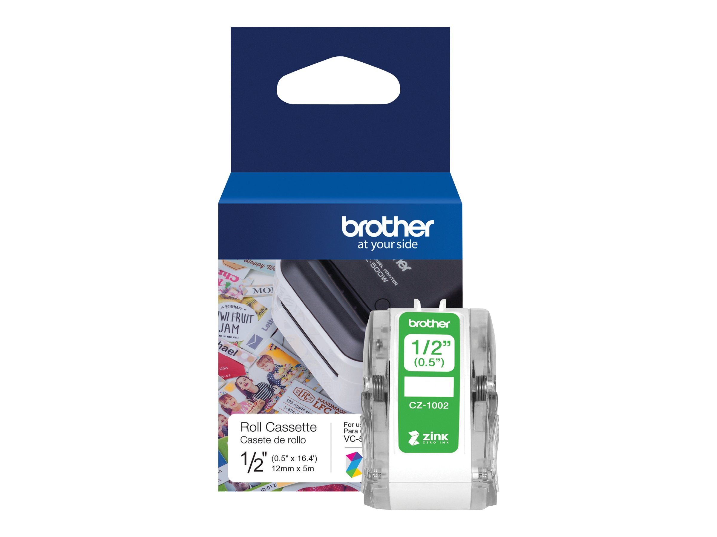 BROTHER CZ-1002 Endlosetiketten Anwendung