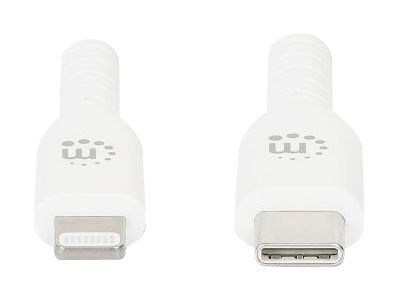 MANHATTAN USB-C auf Lightning Sync-/Ladekabel Detailansicht