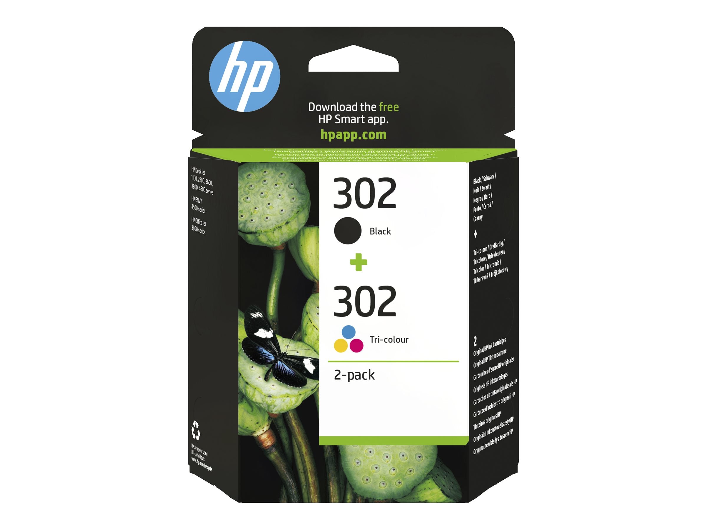 HP 302 original Ink cartridge X4D37AE Verpackung