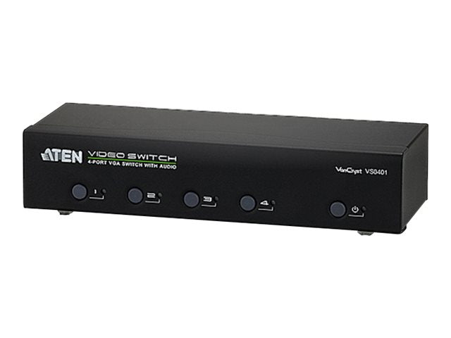 ATEN VS0401 VGA Switch 4 Ports Audio - Vorderansicht