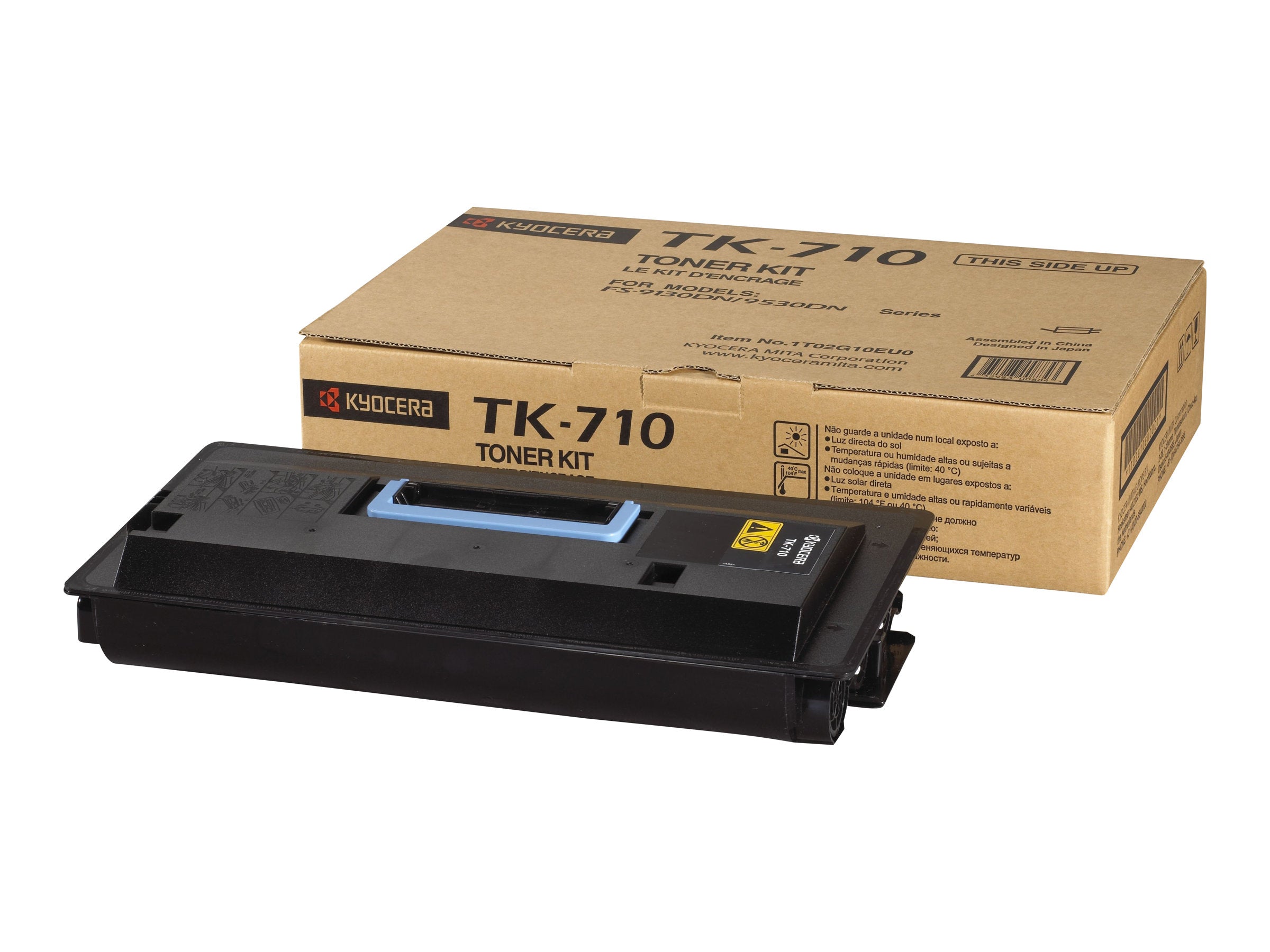 KYOCERA TK-710 Toner schwarz Vorderansicht