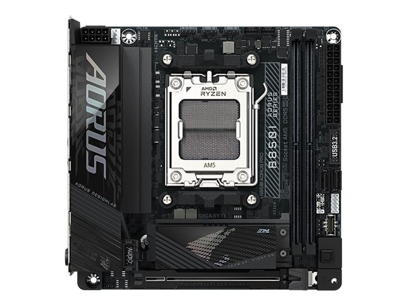 GIGABYTE B850I AORUS PRO AM5 Motherboard Vorderansicht