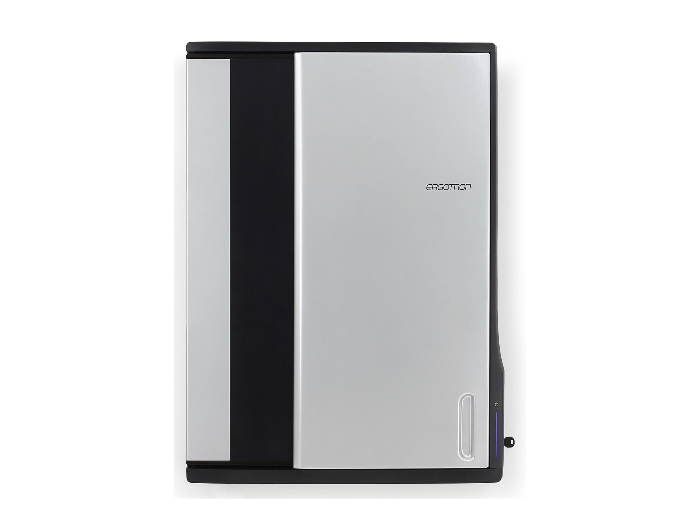 Seitenansicht des ERGOTRON Zip12 Ladeschrank