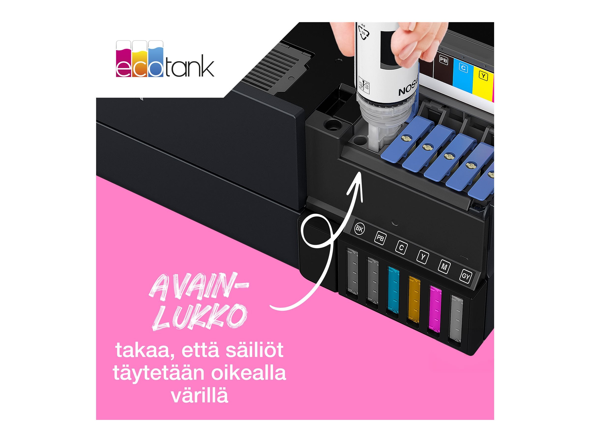 EPSON 4LB 114 EcoTank Pigment Black ink bottle Detailansicht