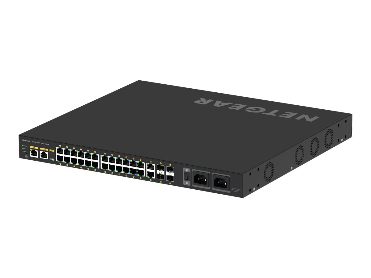 NETGEAR AV Line M4250-26G4F-PoE++ Vorderansicht
