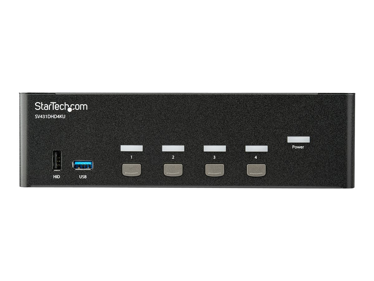 STARTECH.COM KVM Switch HDMI 4 Port - Rückansicht