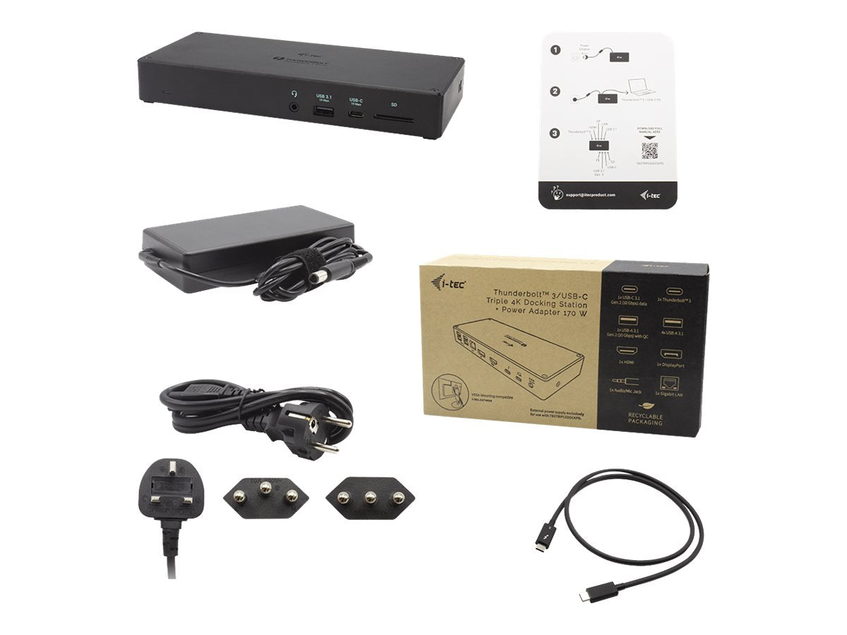 I-TEC Thunderbolt 3 Docking Station Verpackung