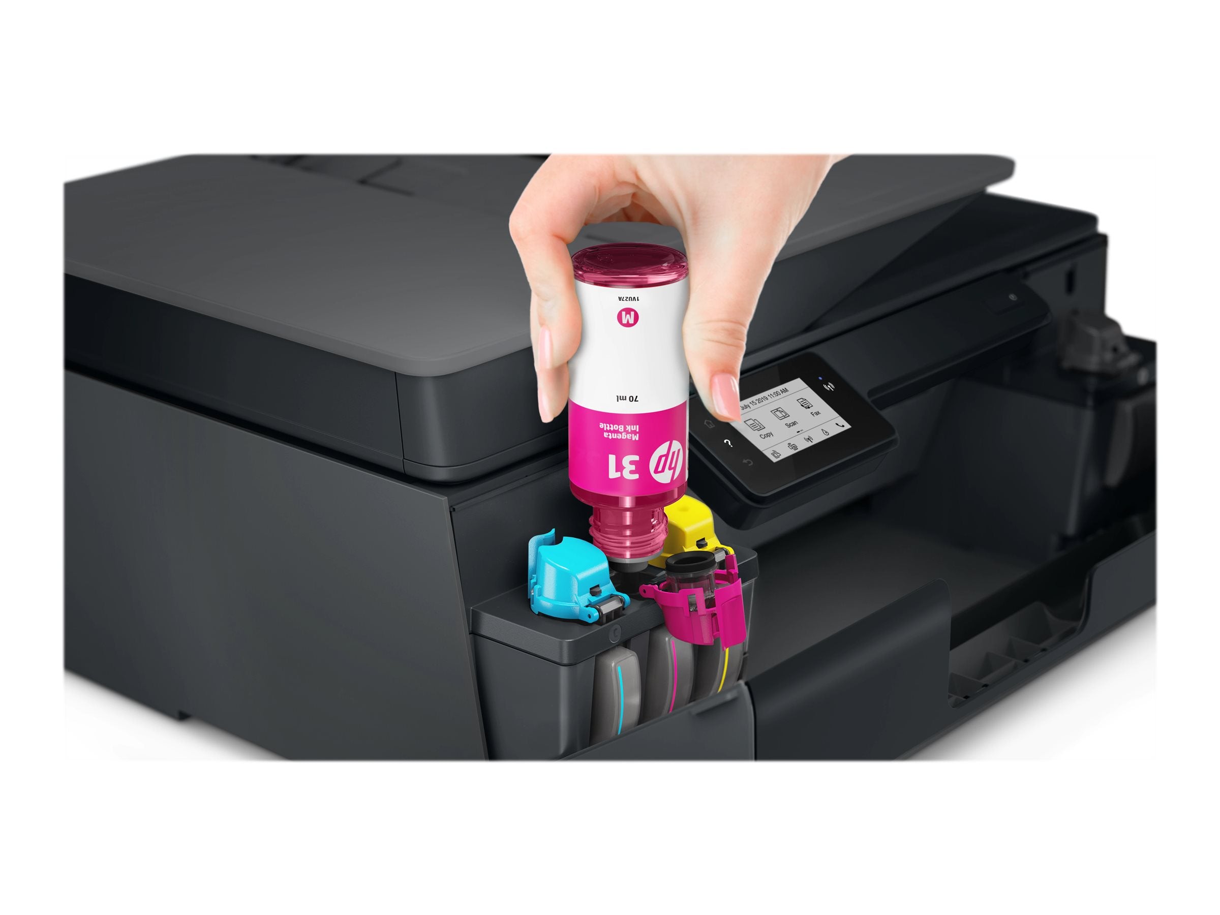HP Smart Tank Plus 655 Wireless Multifunktionsdrucker Vorderansicht