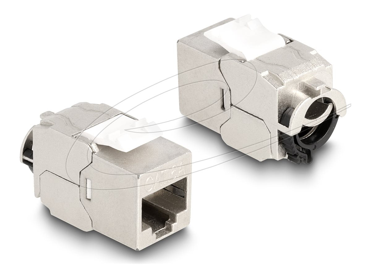 DELOCK Keystone Modul RJ45 Buchse Vorderansicht