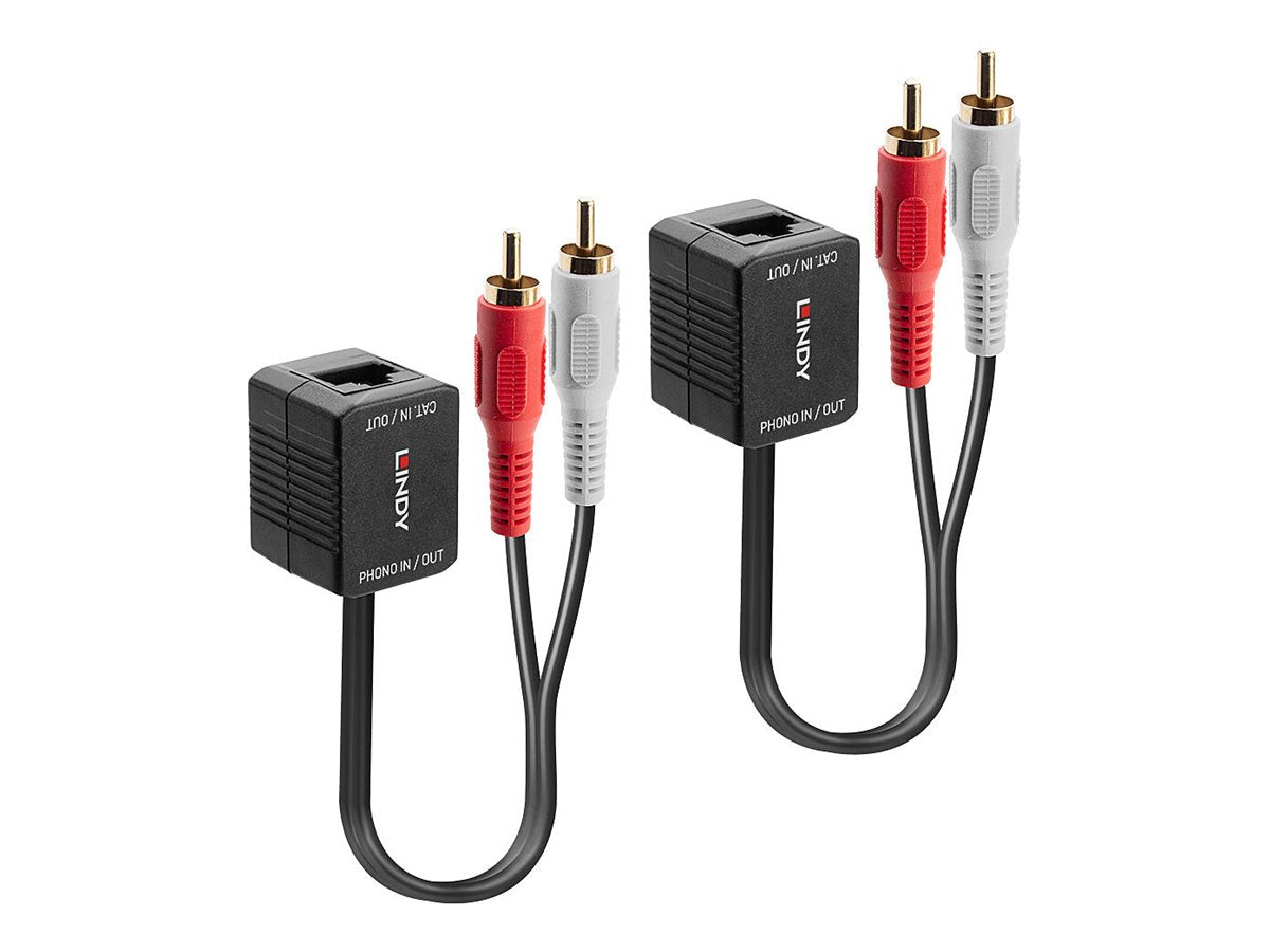 LINDY Stereo Audio Extender Cat.5/6 100m Detailansicht