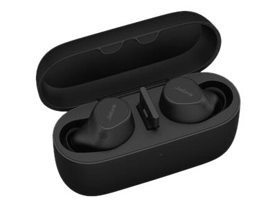 JABRA Evolve2 Buds UC True wireless earphones with mic in-ear Bluetooth active noise cancelling USB-A via BT adapter black Zoom