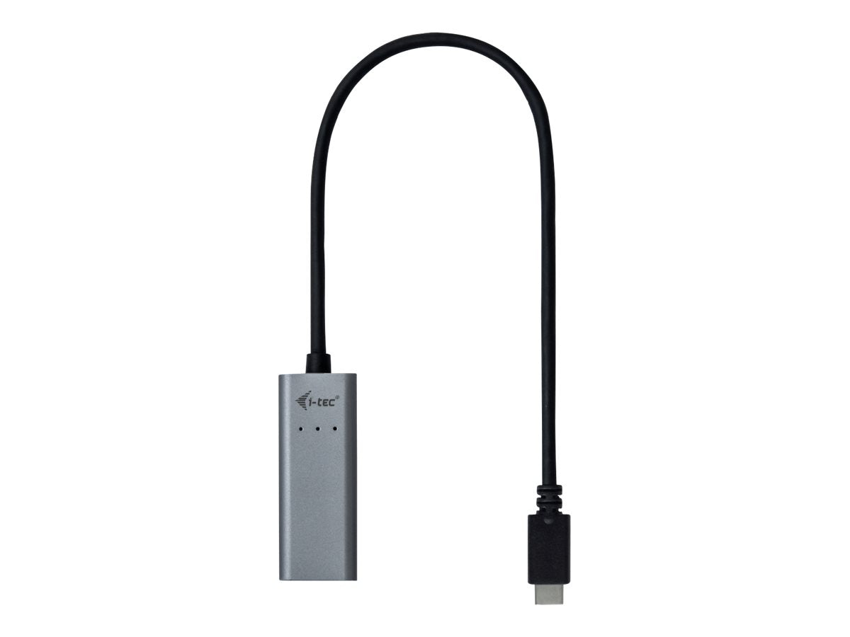 I-TEC USB-C Metal Gigabit Ethernet Adapter Vorderansicht