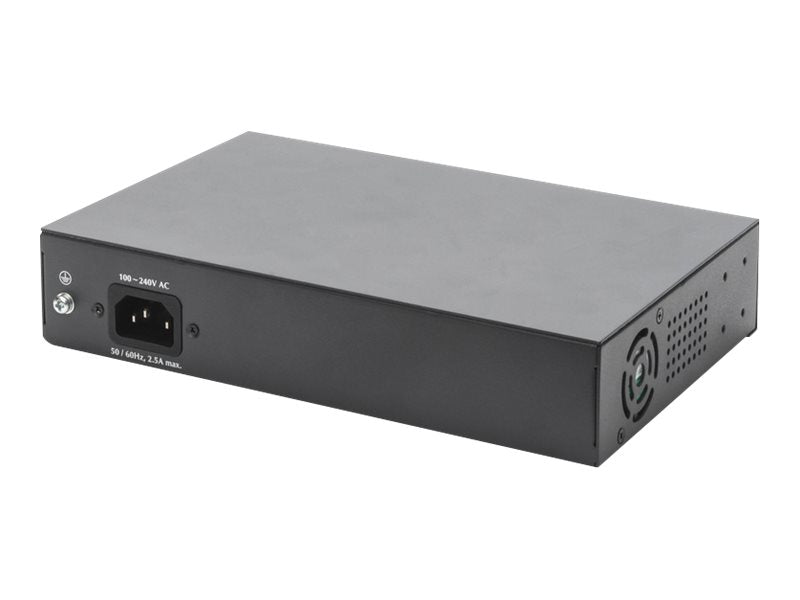 DIGITUS 8 Port Gigabit Switch Vorderansicht
