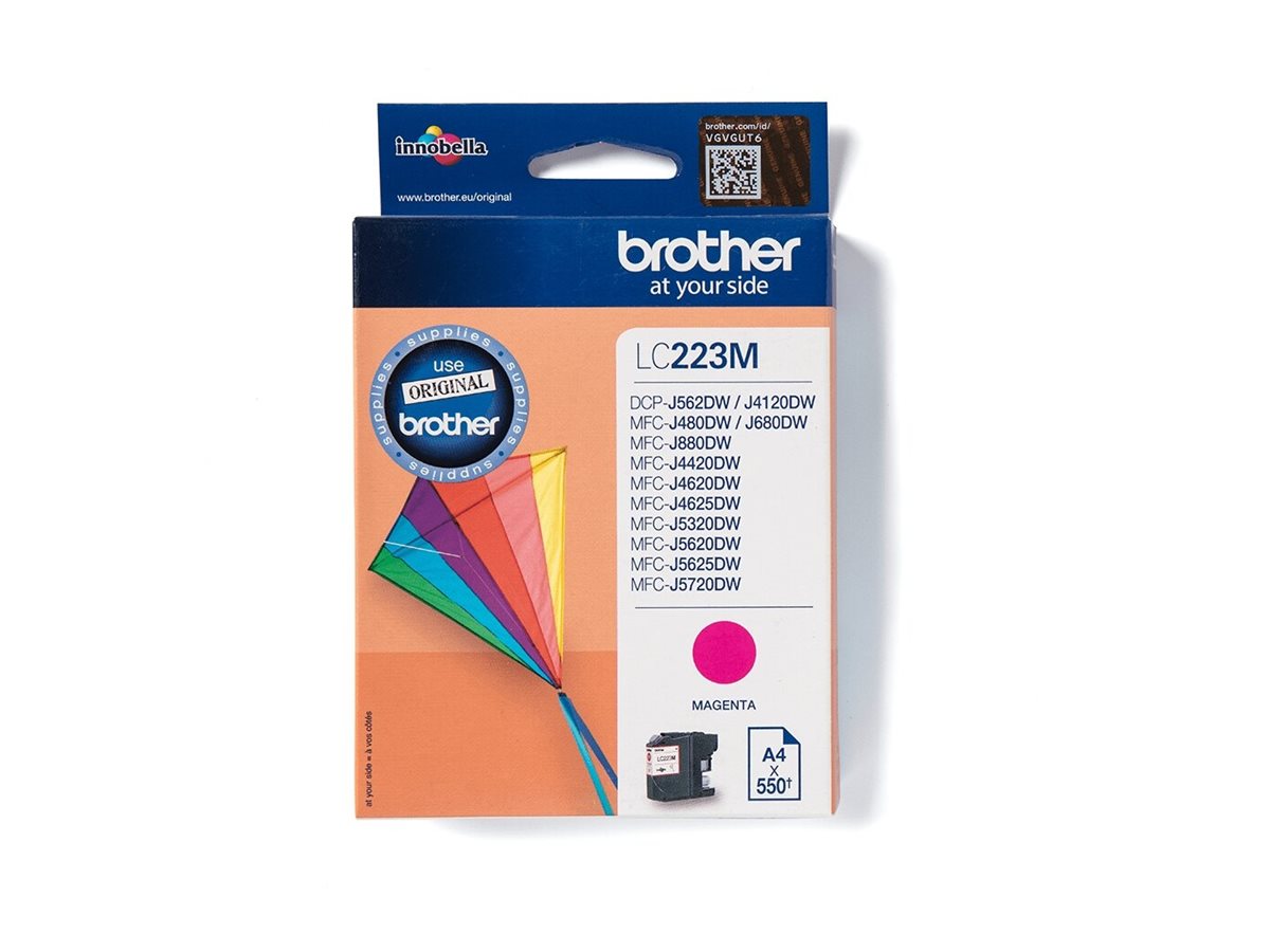 BROTHER LC-223 Tinte magenta Vorderansicht