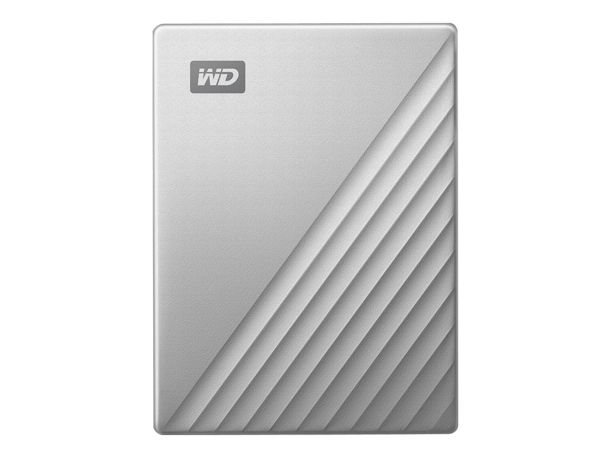 WD My Passport Ultra 1TB Silver USB-C/USB3.0 HDD Detailansicht