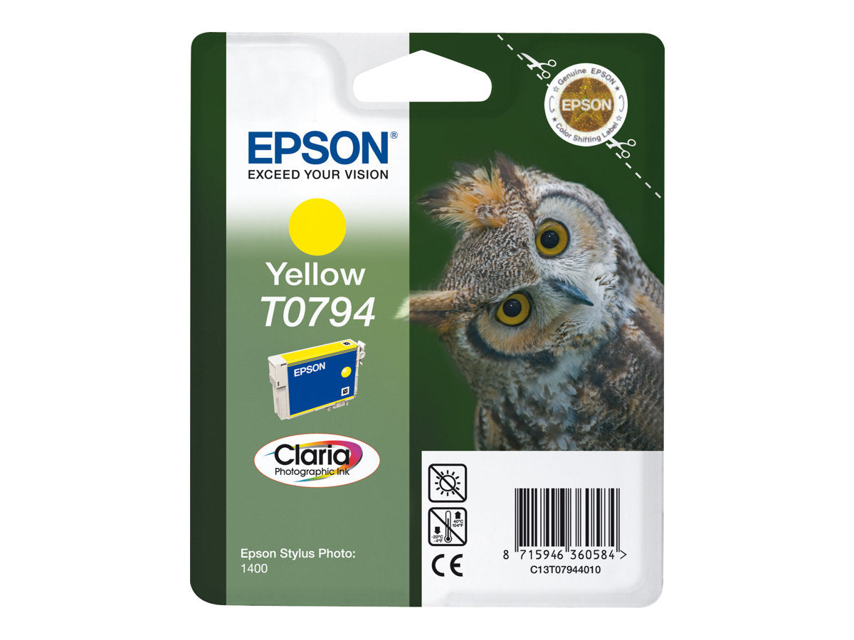 EPSON T0794 Tintenpatrone Gelb im Blister